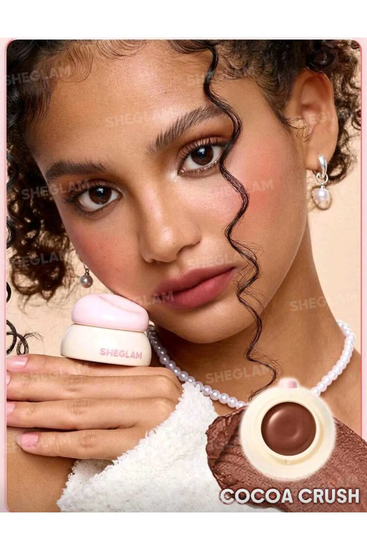 SHEGLAM Bounce Putty Pocket Lip Pot Ruj -Biscotti Babe