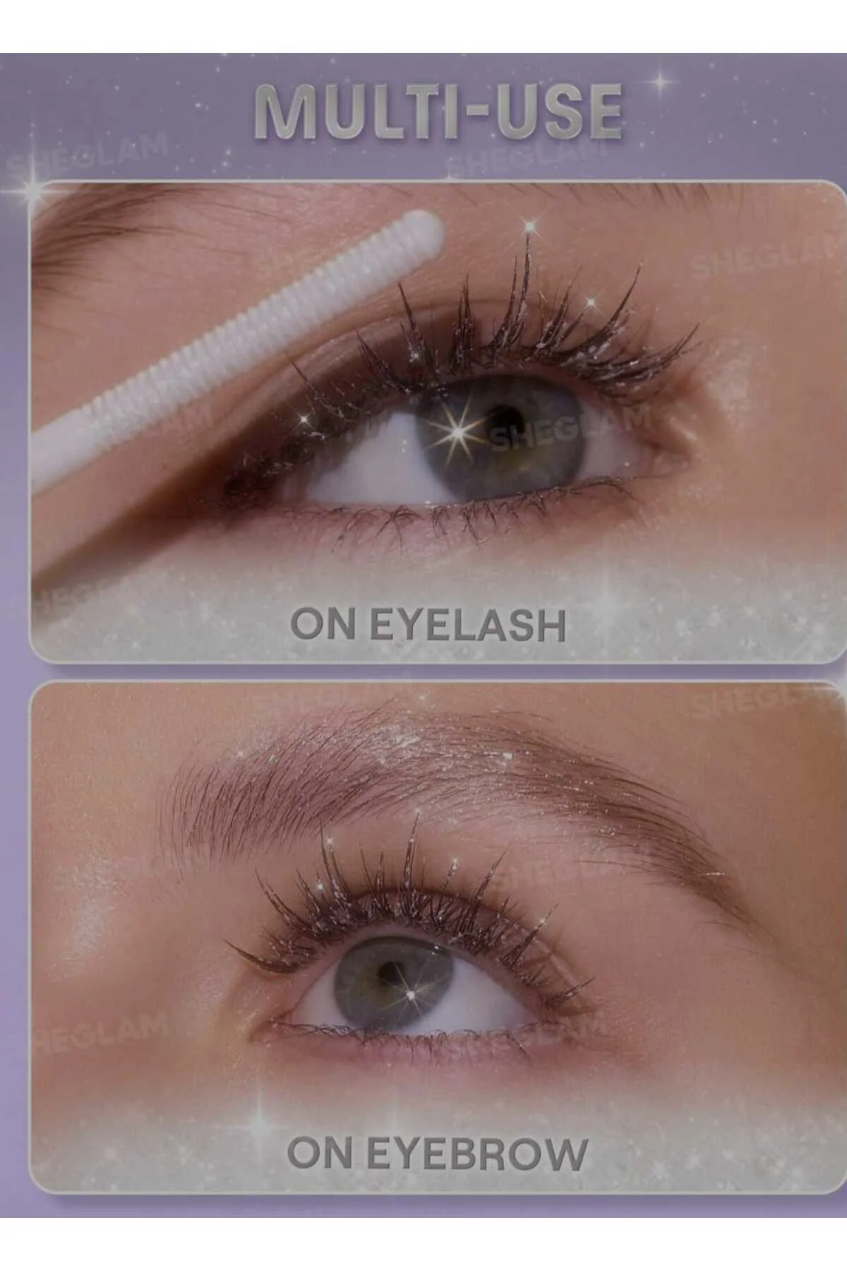 SHEGLAM Crystal Gaze Glitter Kaş Ve Kirpik Maskarası