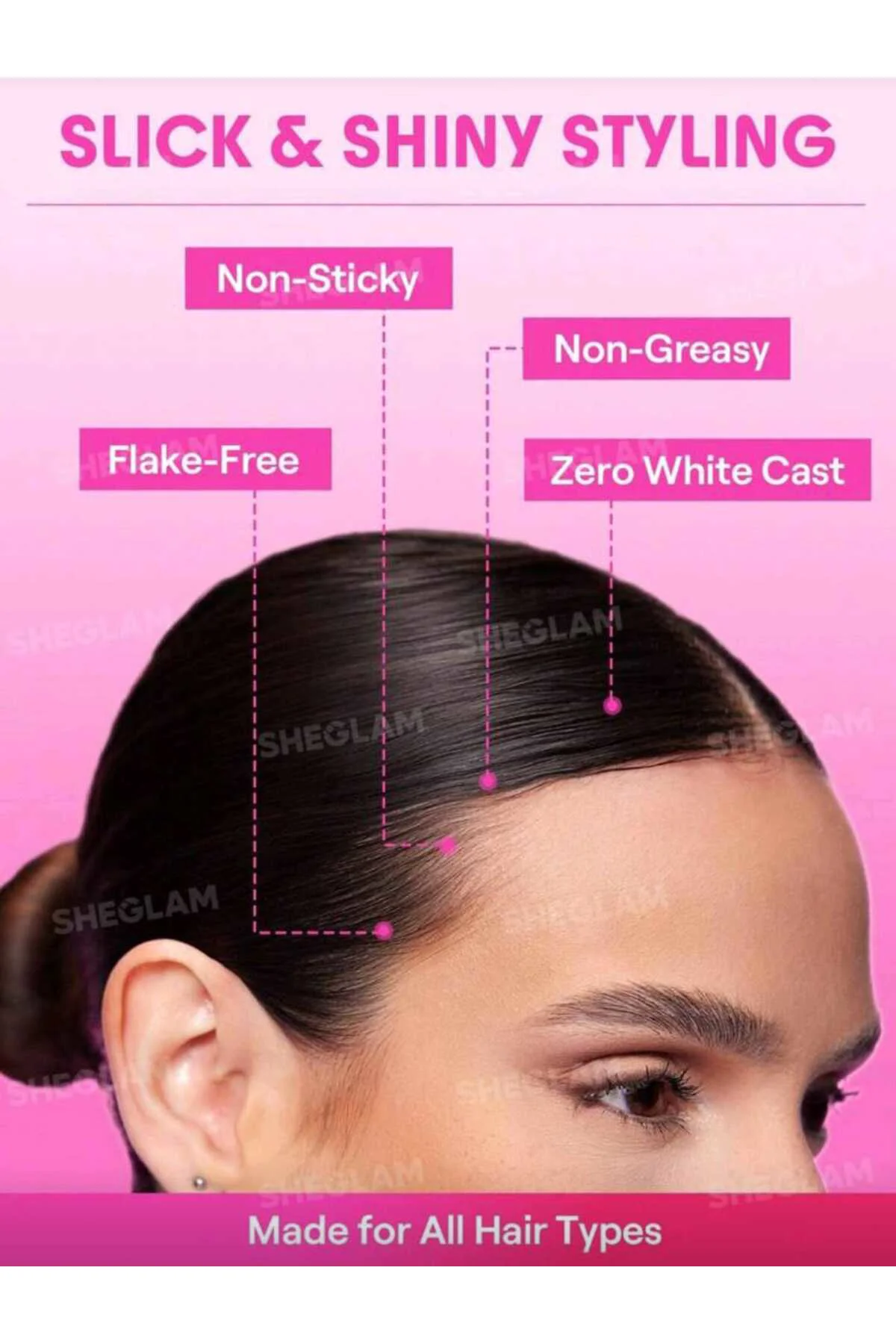 SHEGLAM HAIR Parlaklık ve Şekillendirici Stick - 30g, Saç Düzleşt