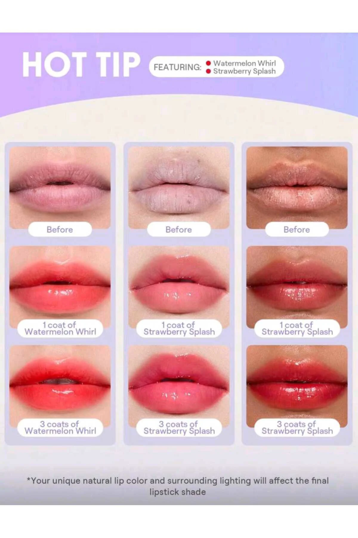 SHEGLAM Hydra Jelly Pocket Lip Jam Ruj -Strawberry Splash