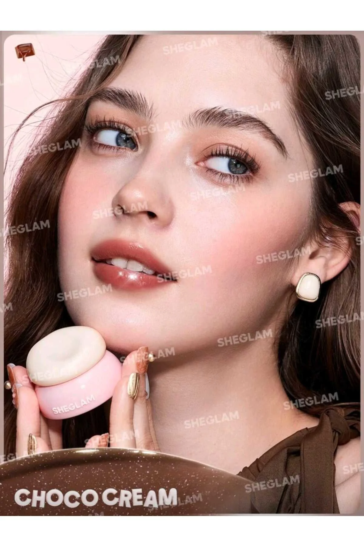 SHEGLAM Hydra Jelly Pocket Lip Jam-Choco Cream Dudak Jölesi Ruj Parlak