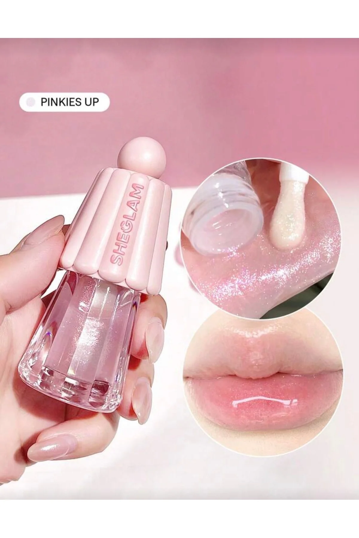 SHEGLAM Jelly Wow Hydrating Dudak Yağı -Pinkies