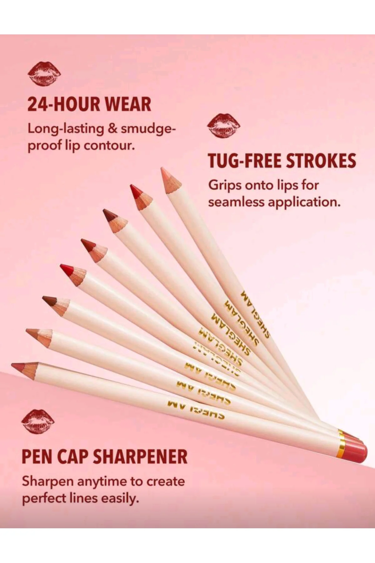 SHEGLAM Lip Facts Dudak Kalemi - True Faith Kremsi Mat Yüksek Pig