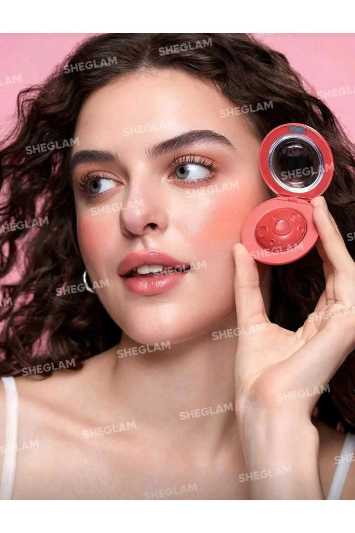 SHEGLAM Lunar Orbit Blush Ball-Ultraviolet Cream Blush Cream Allı