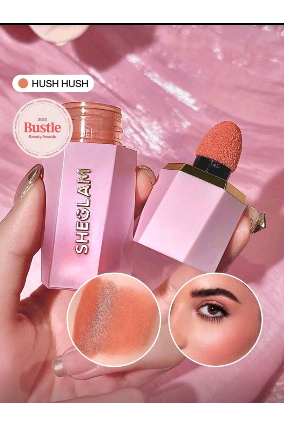 SHEGLAM Mat Bitiş Allık-Hush Hush