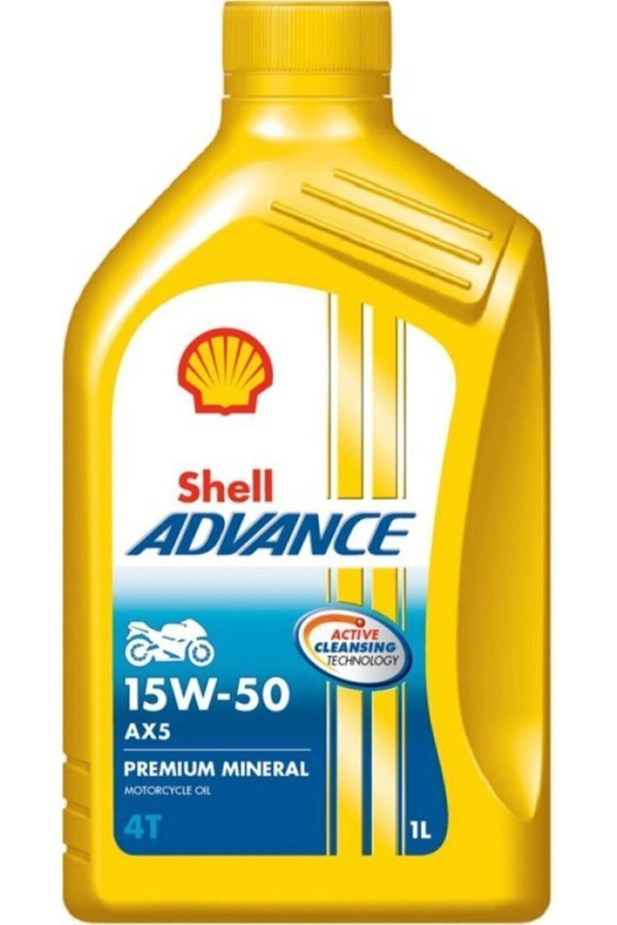 Shell Yağ 15/50 Advance 4t Ax5 1 Lt Motosiklet Yağı