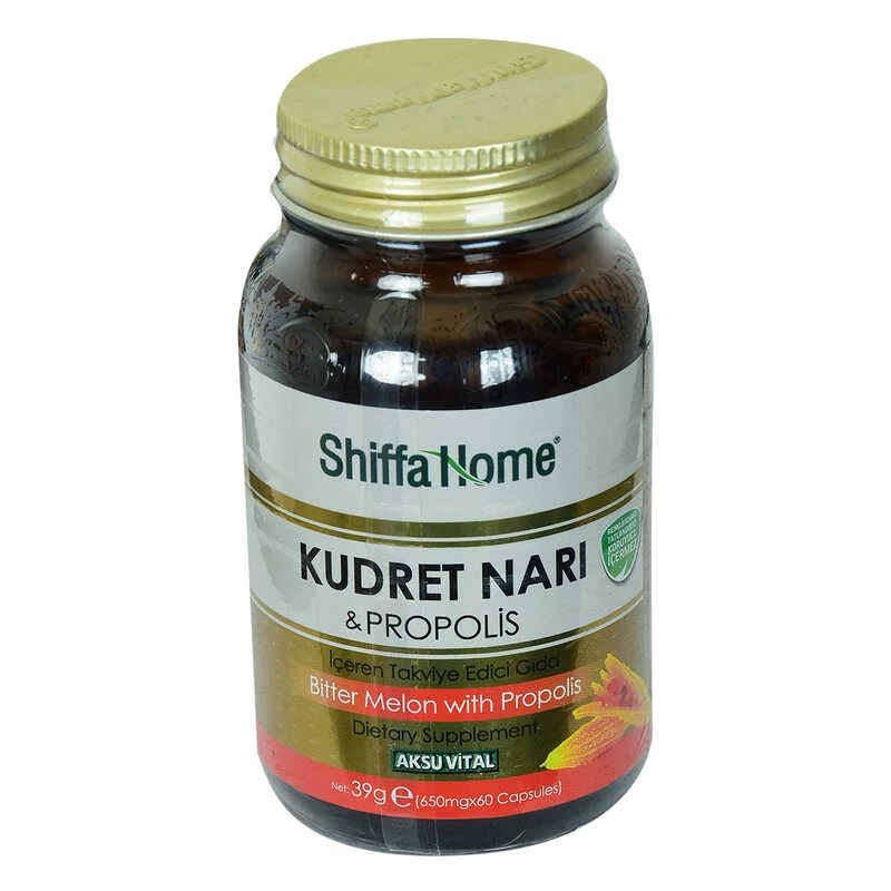 Shiffa Home Kudret Narı &amp; Propolis 650 Mg x 60 Kapsül
