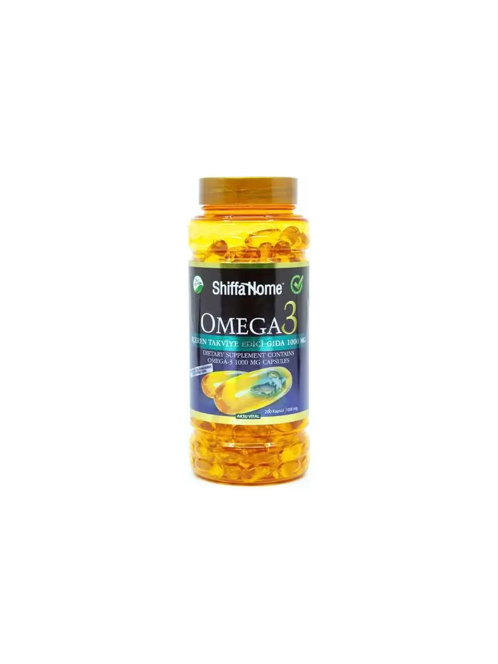 Shiffa Home Omega- 3 1000 mg 200 Kapsül 8690088034596