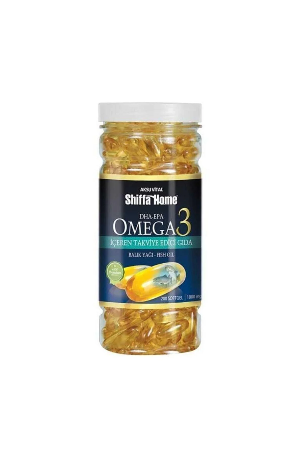 Shiffa Home Omega3 Yumuşak 1000 Mg X 200 Kapsül