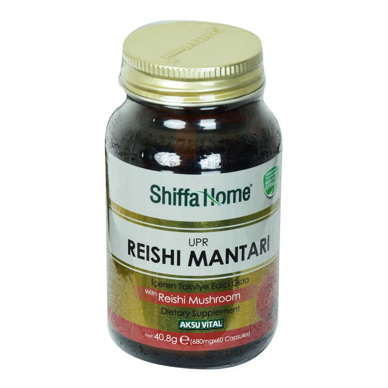 Shiffa Home UPR Reishi Mantarı Diyet Takviyesi 680 Mg x 60