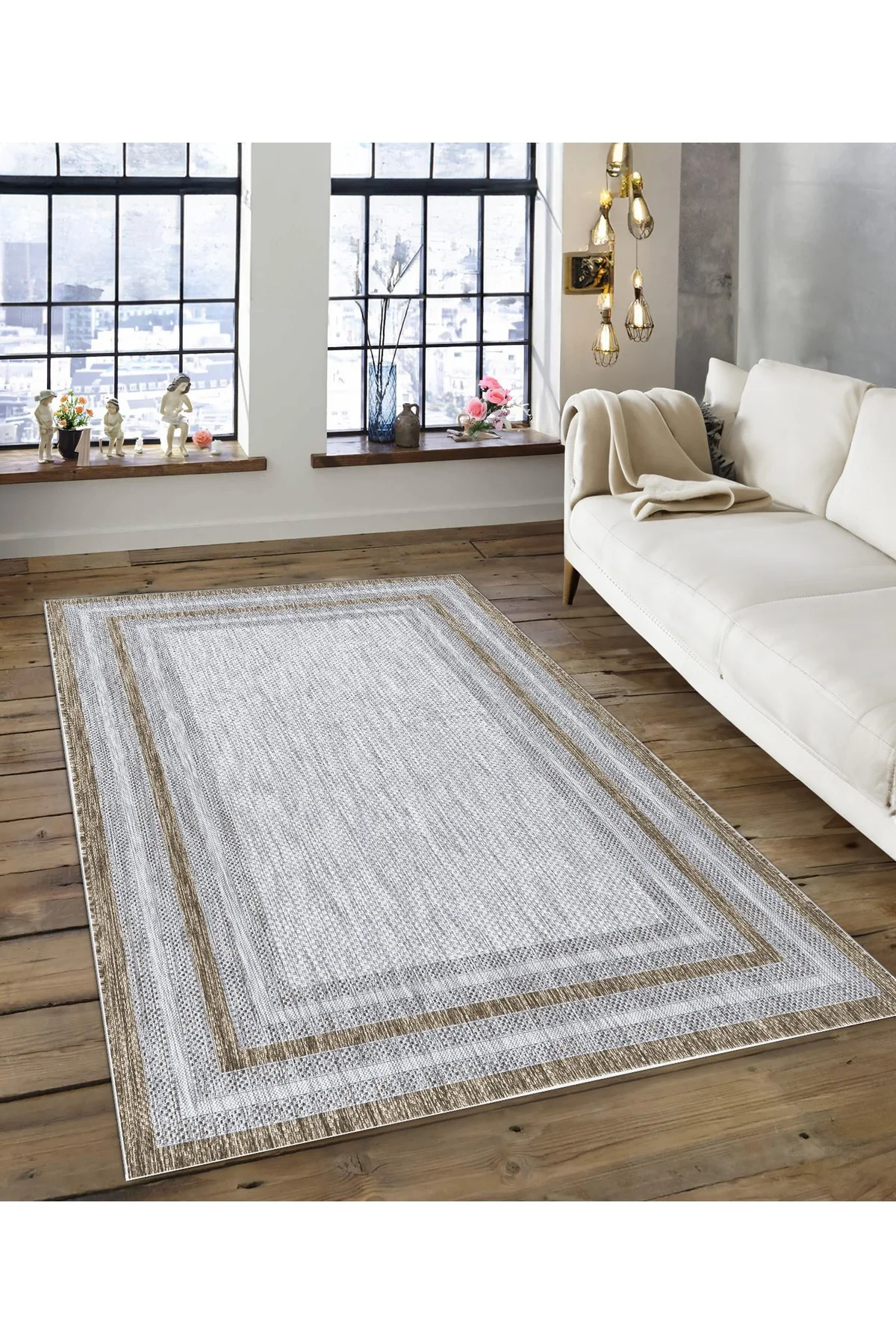 Shine M(115) Bej Saçaksız Kaymaz Tabanlı Dijital Baskılı Dekoratif Halı 60x400 Fiyatı, Yorumları ve Özellikleri