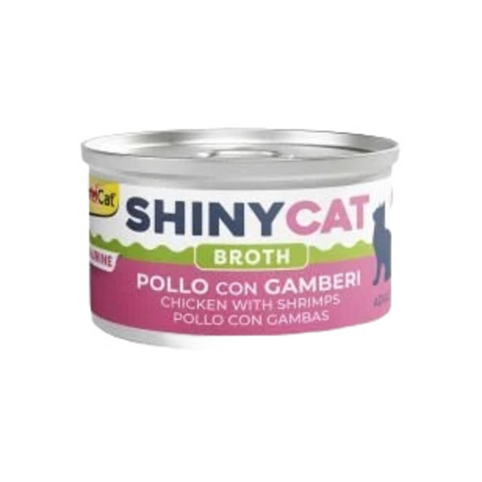 Gimcat Shinycat Broth Karidesli Tavuklu 70 Gr