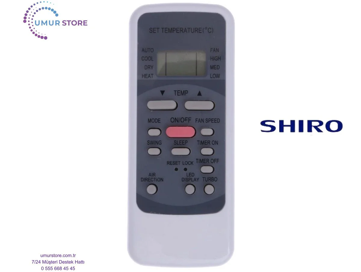 Shiro SHK-18 HR Klima Kumandası