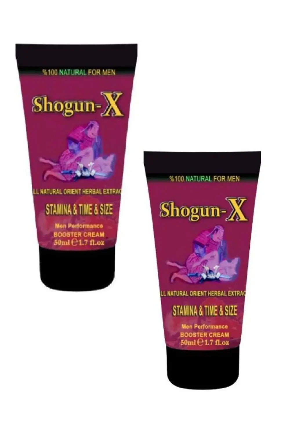 Shogun -x Extra Cream Erkekler İçin Sertleşmeye ve Gecikmeye Etki