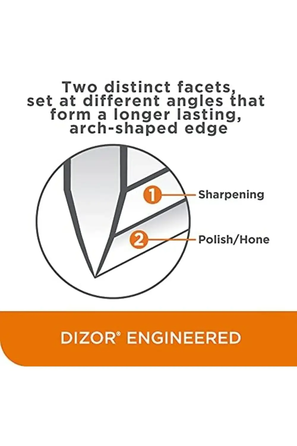 shopmst Choice Chef 's 23,8 x 5,1 x 7,0 cm manuel elmas Hone bıça