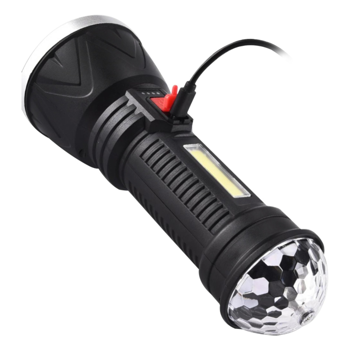 ShopZum CL-W09 9+1 LEDLİ MİNİ DİSKO TOPLU ŞARJLI EL FENERİ