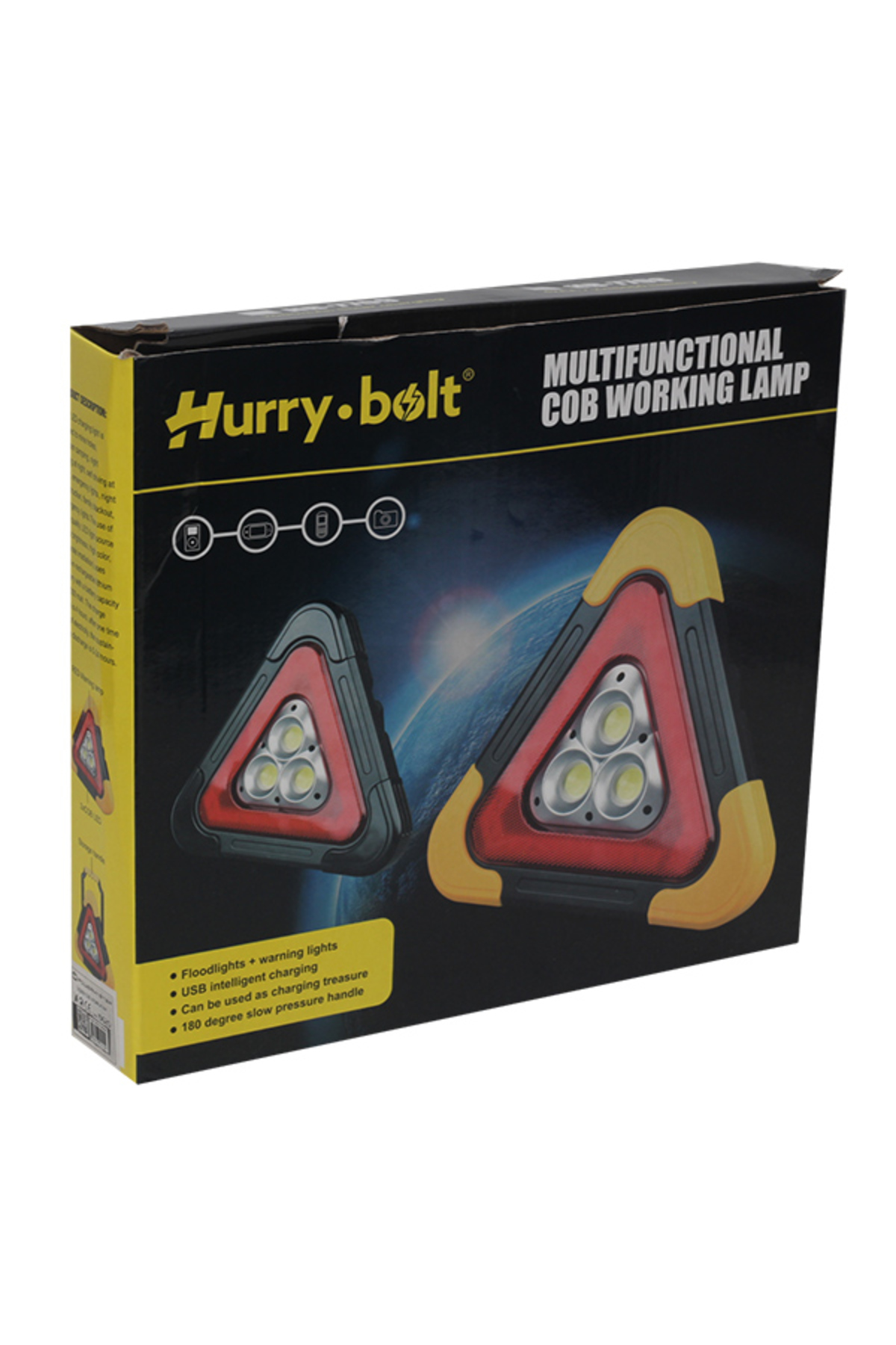 POWERMASTER HB-7709 SOLAR ŞARJLI COB AYDINLATMA PARK REFLEKTÖR TİP FENER