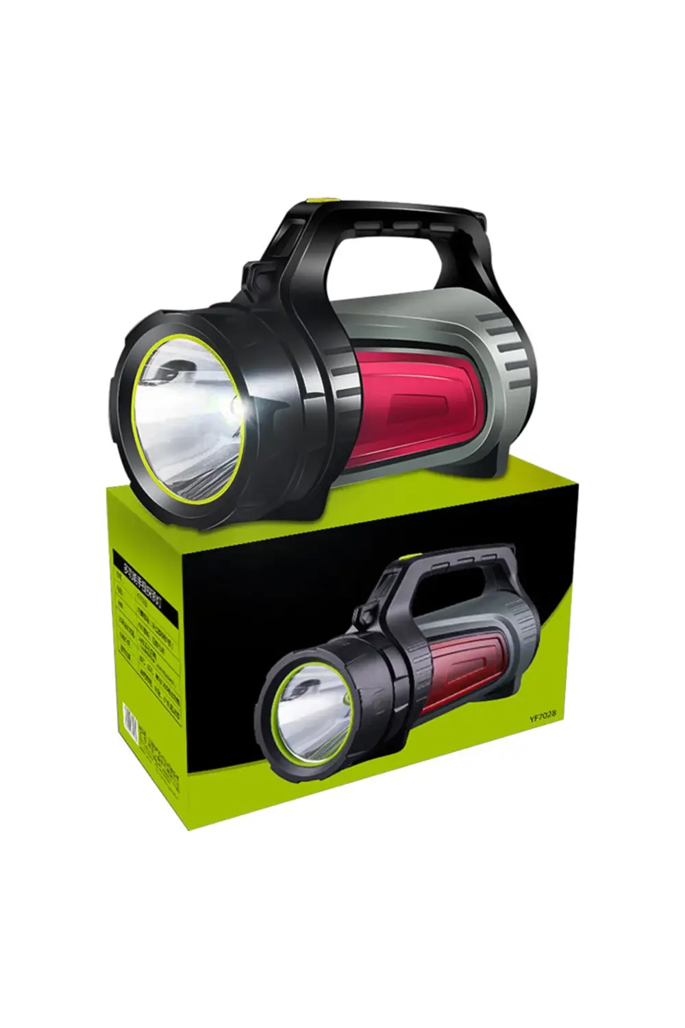 ShopZum JS-881A ŞARJLI LEDLİ UZUN MENZİLLİ KAMP TİPİ ÇOK FONKSİYO