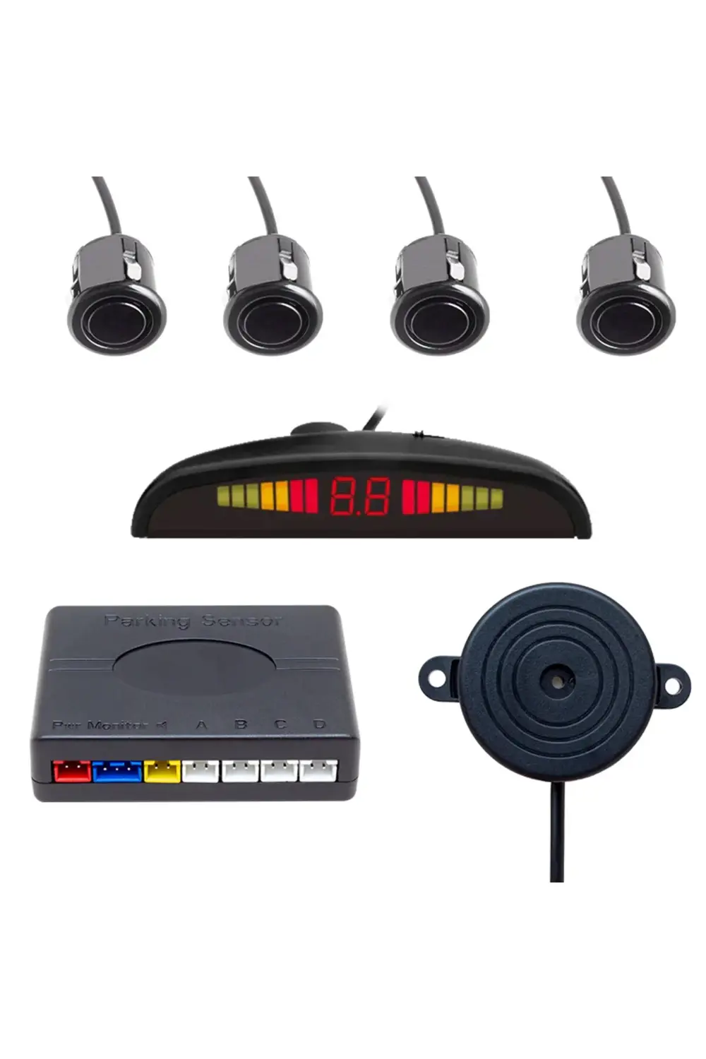 ShopZum PM-3861 PARK SENSÖRÜ EKRANLI