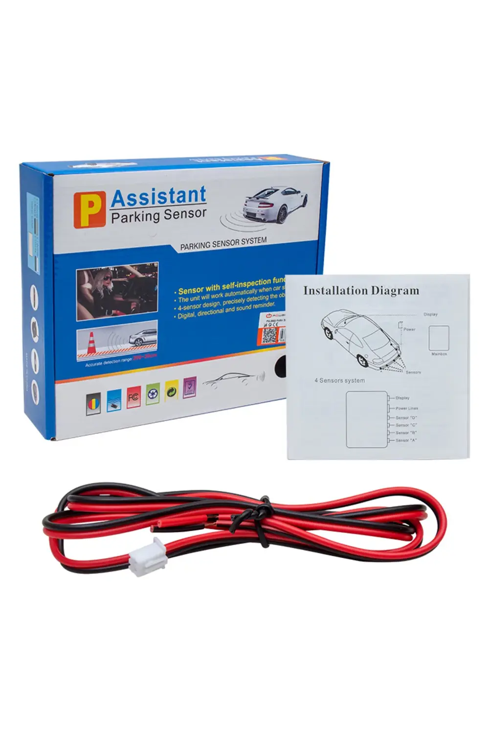 ShopZum PM-3861 PARK SENSÖRÜ EKRANLI