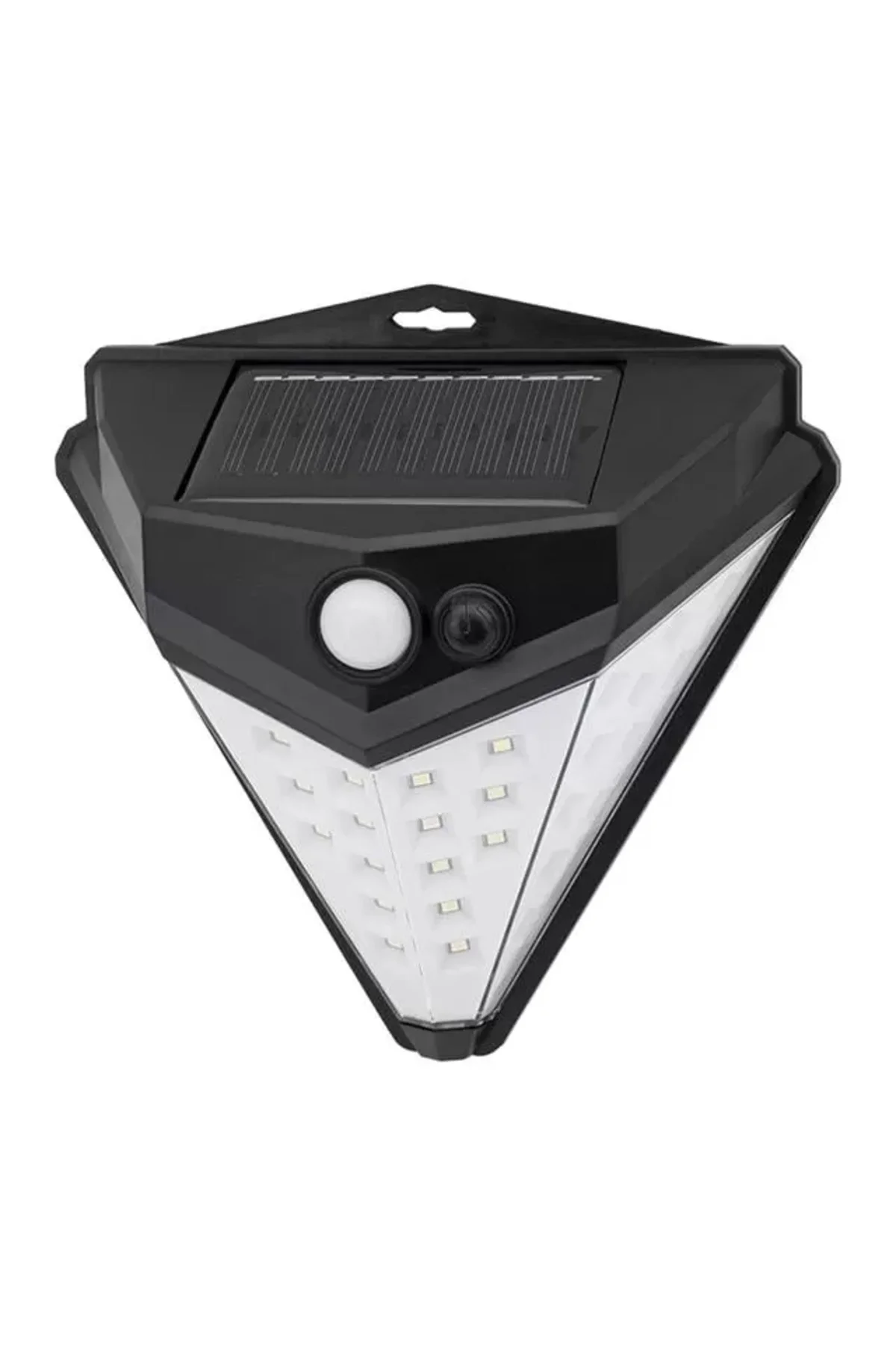 ShopZum T-1622 40 LEDLİ 120 DERECE 5 METRE GÖRÜŞ AÇISI SOLAR ÜÇGE