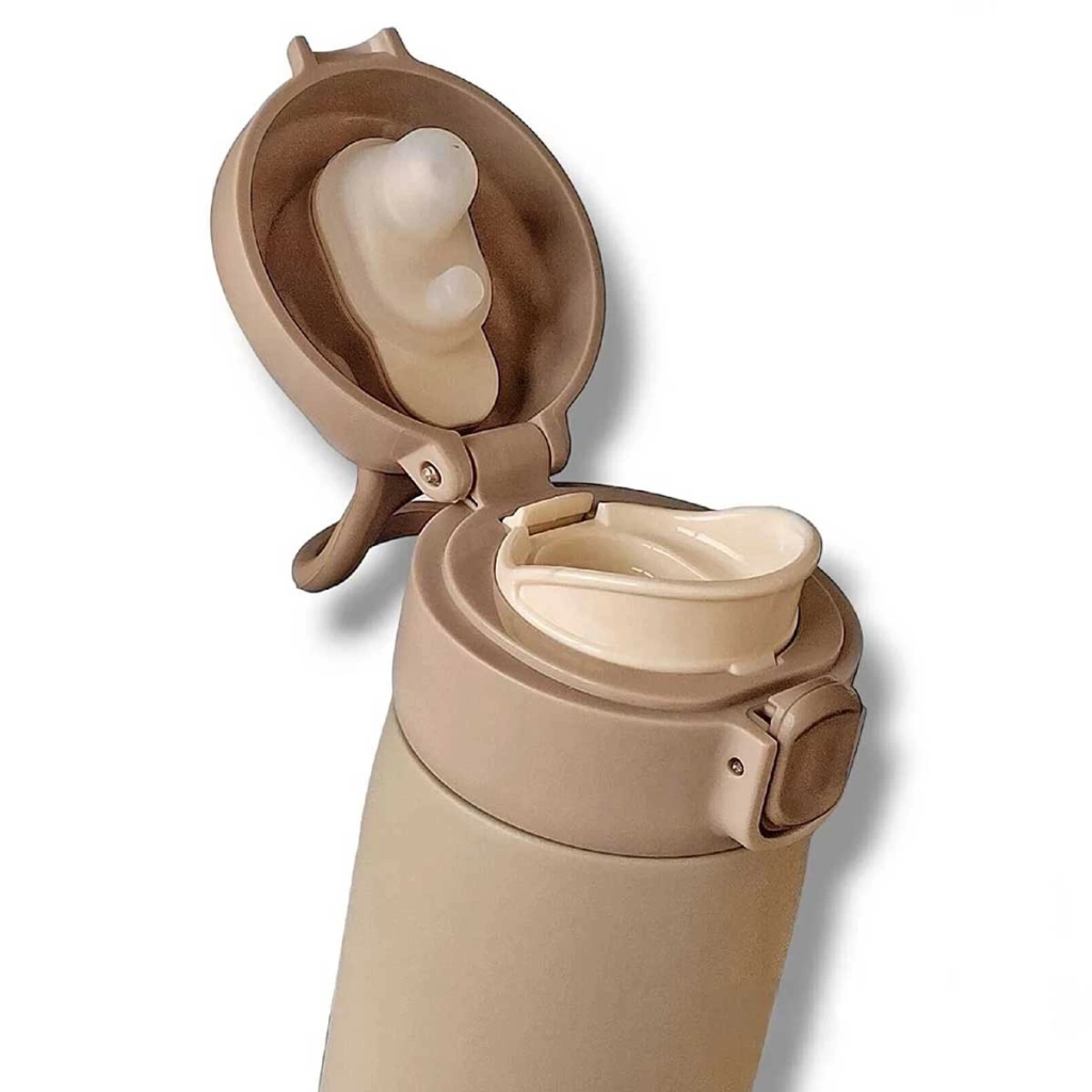 ShotaySilikonAskılıÇelikTermosMatara420ml8006 ShotaySilikonAskılıÇelikTermosMatara420ml8006