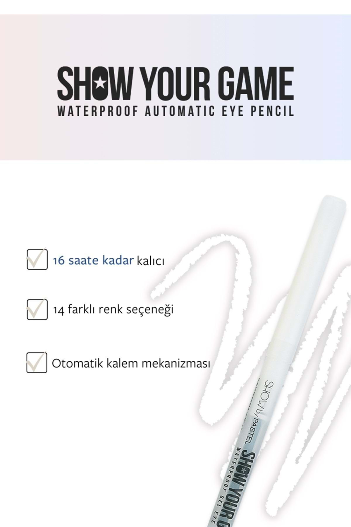 Show By Pastel Show Your Game Waterproof Gel Eye Pencil - Suya Da