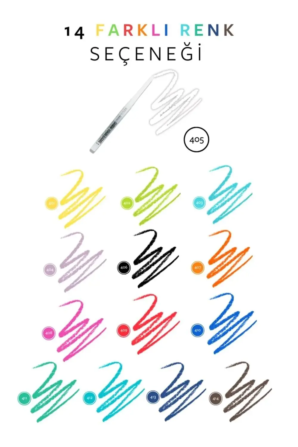 Show By Pastel Show Your Game Waterproof Gel Eye Pencil - Suya Da