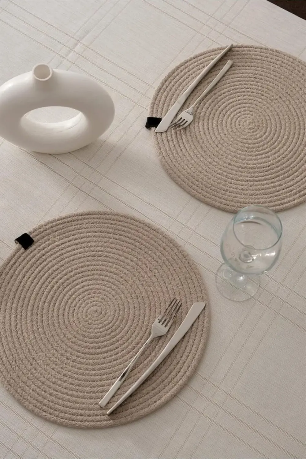 shpsell 2Li Jüt Halat Supla Hasır Servis - Bej 1175735