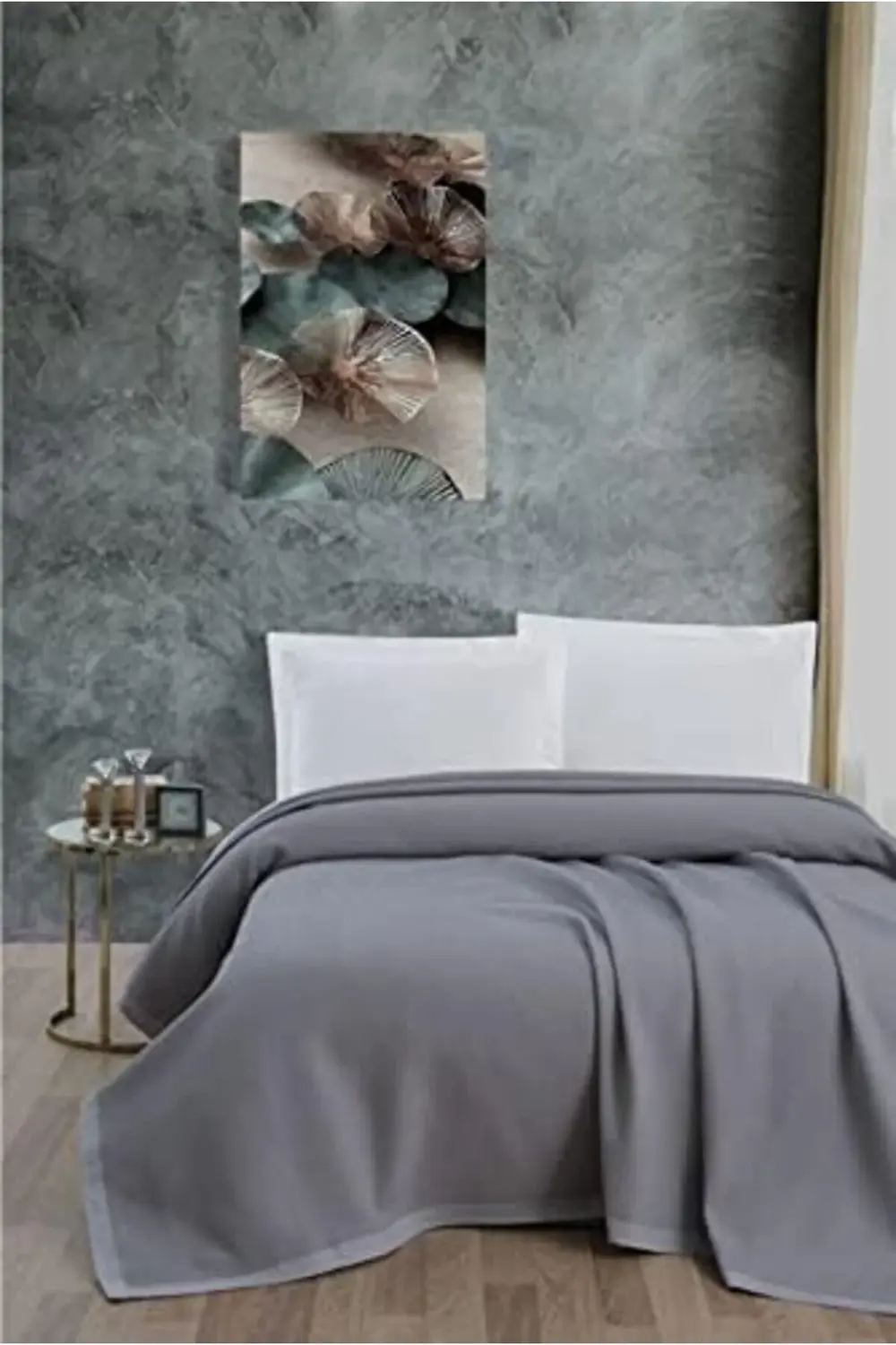 shpsell Klimalı Pike,%100 Pamuk Petekli Pike, Dörtmevsim Pike Bat