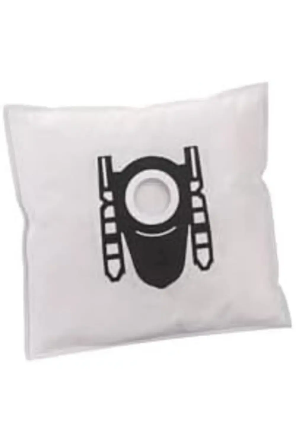 shpsell SÜPÜRGE SENTETİK TOZ TORBASI - 20 ADET - SİYAH PLASTİK -