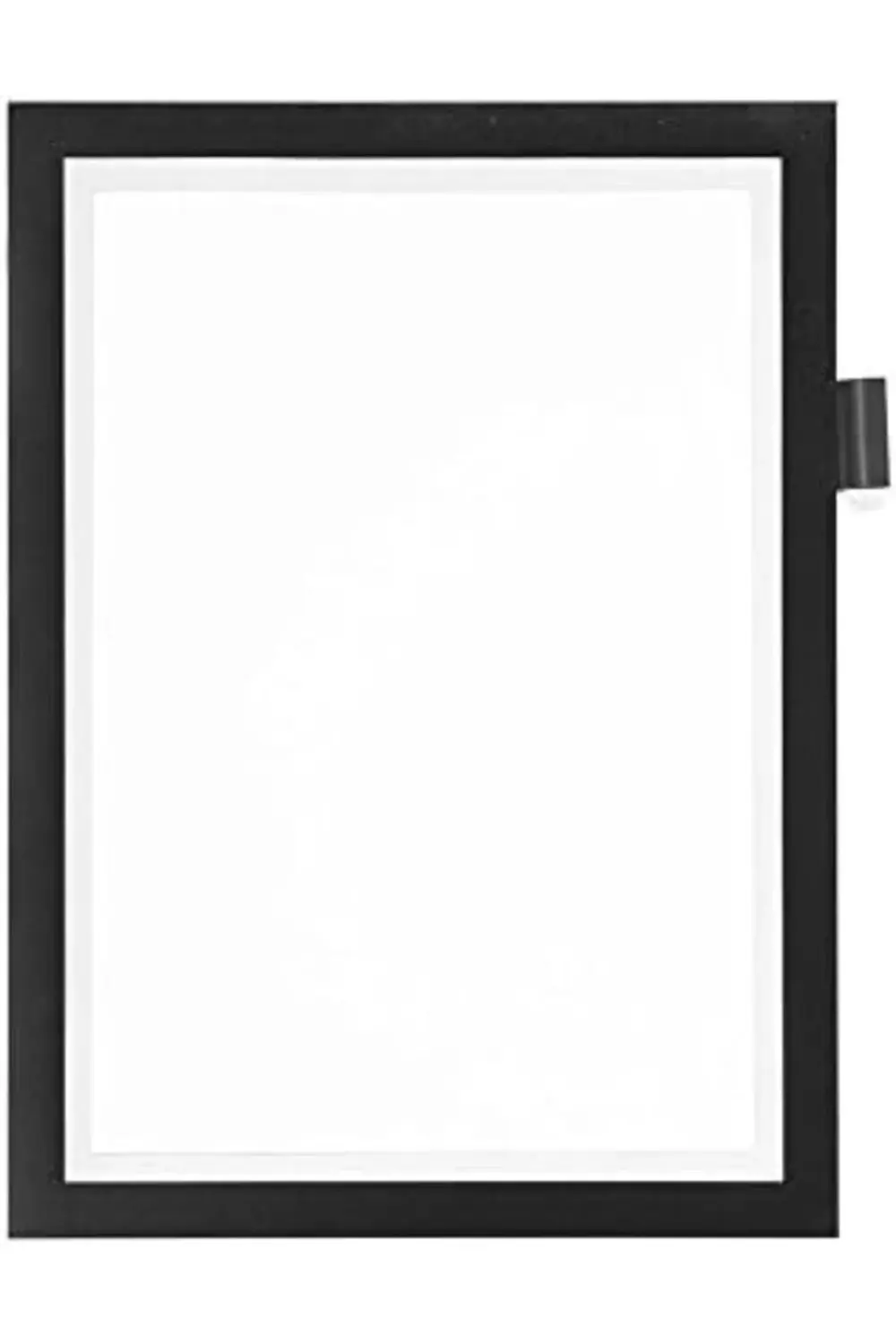 shpwa adet, siyah çerçeve, 1 A4 mıknatıslı Duraframe Note 499301