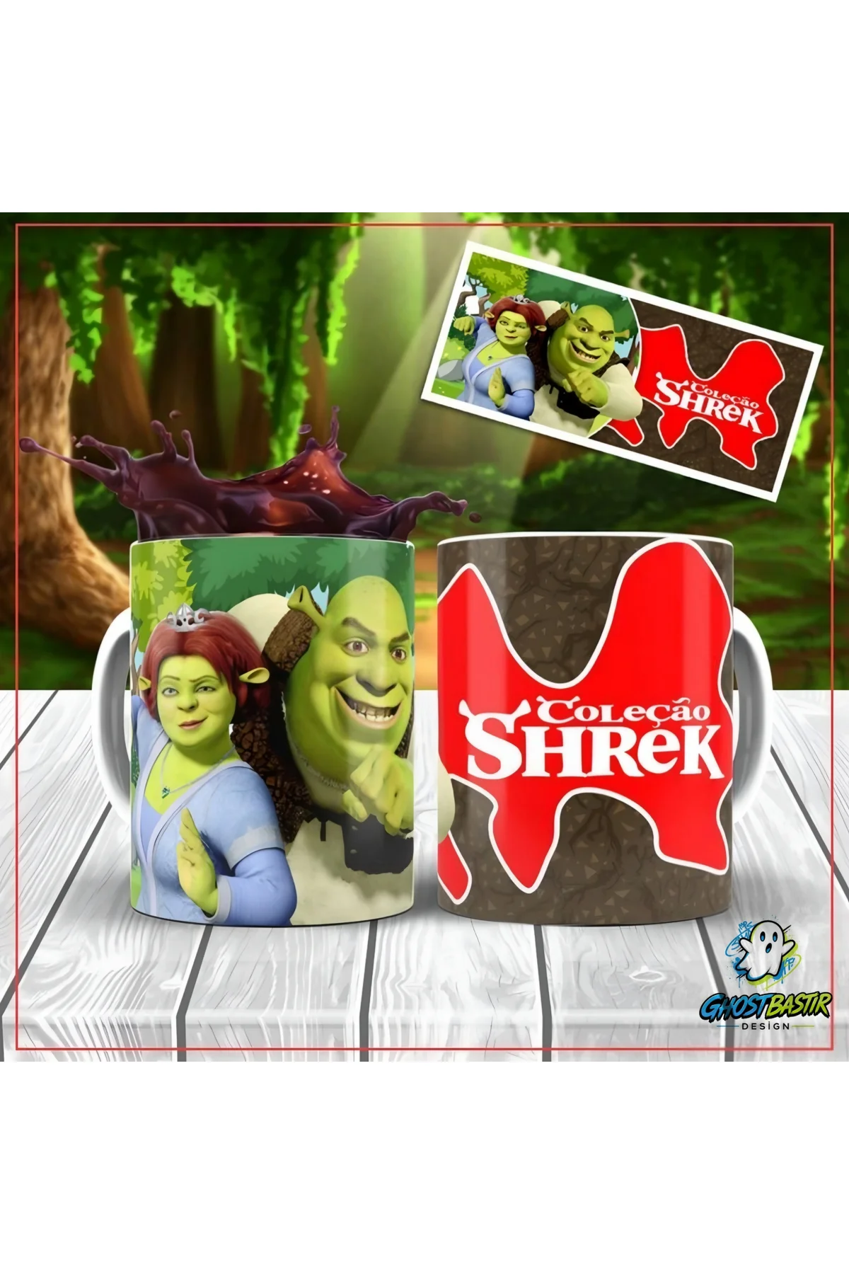 Shrek Kupa Bardak | Tek Adet K0404