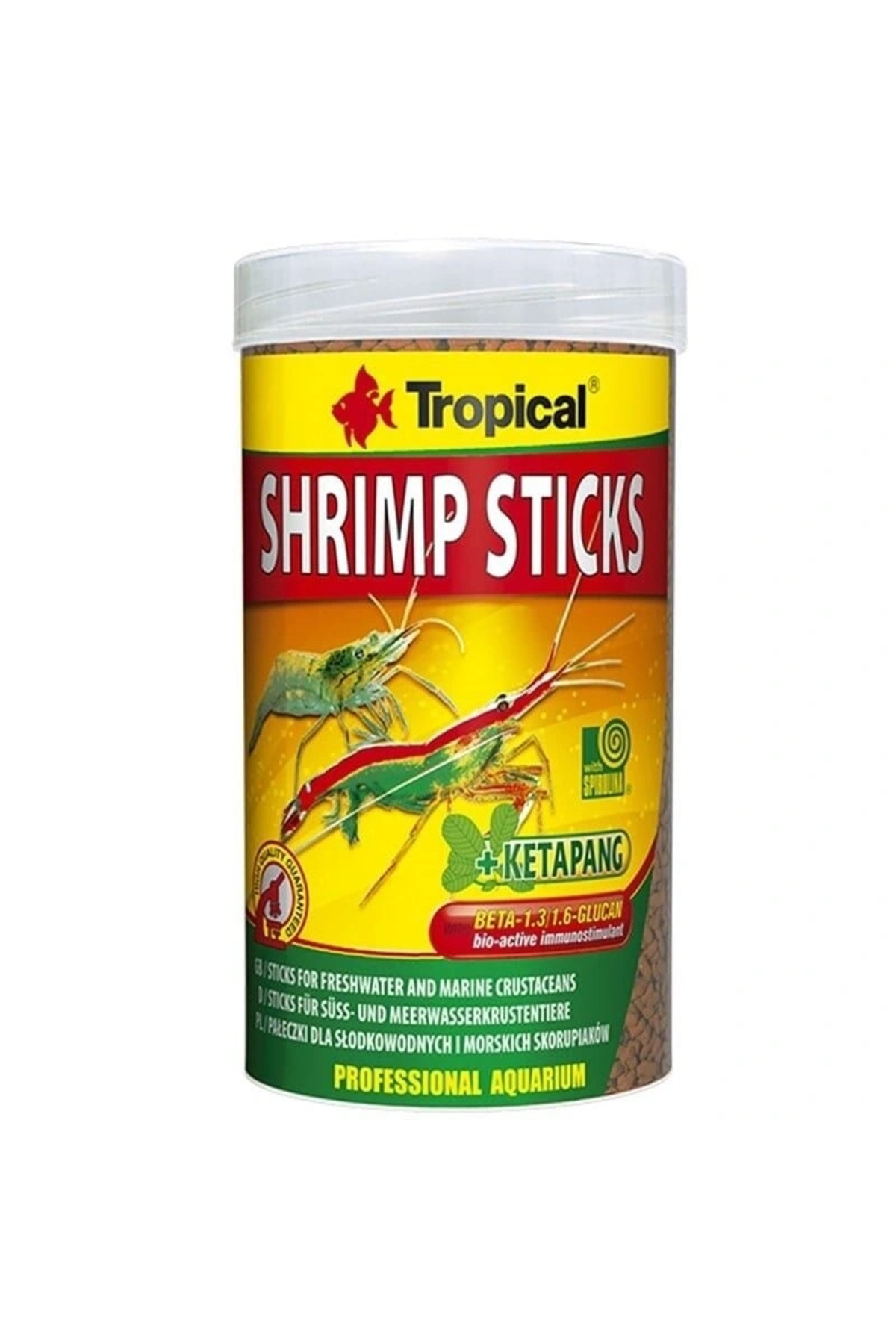 Shrimp Sticks Tatlı ve Tuzlu Su Kabukluları için Çubuk Yem 100 Ml
