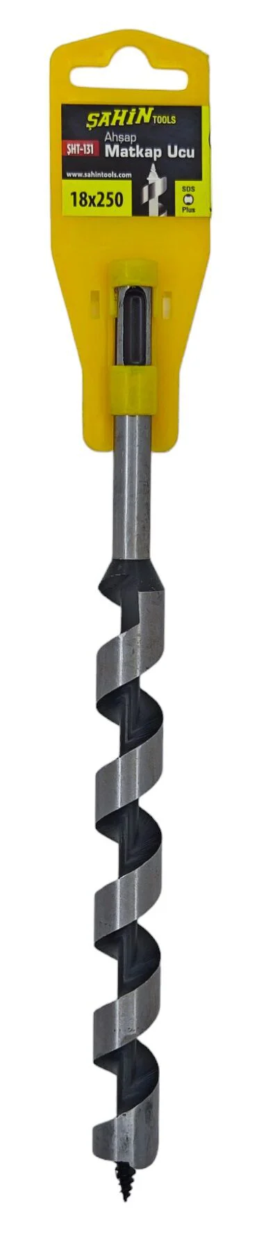 ŞHT-131   Şahin Tools SDS Ahşap Matkap Ucu 18*250