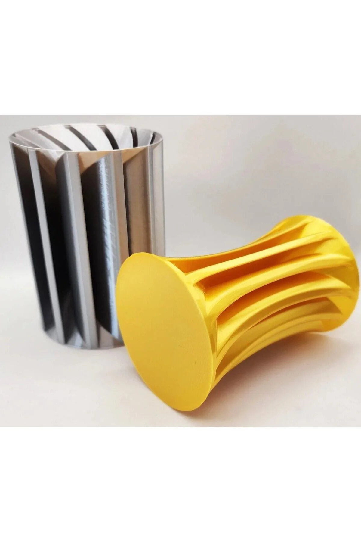 Shutter Dekoratif Modern Vazo 2'li Set (PLASTİKTİR 15 CM YÜKSEKLİK) Fiyatı, Yorumları ve Özellikleri