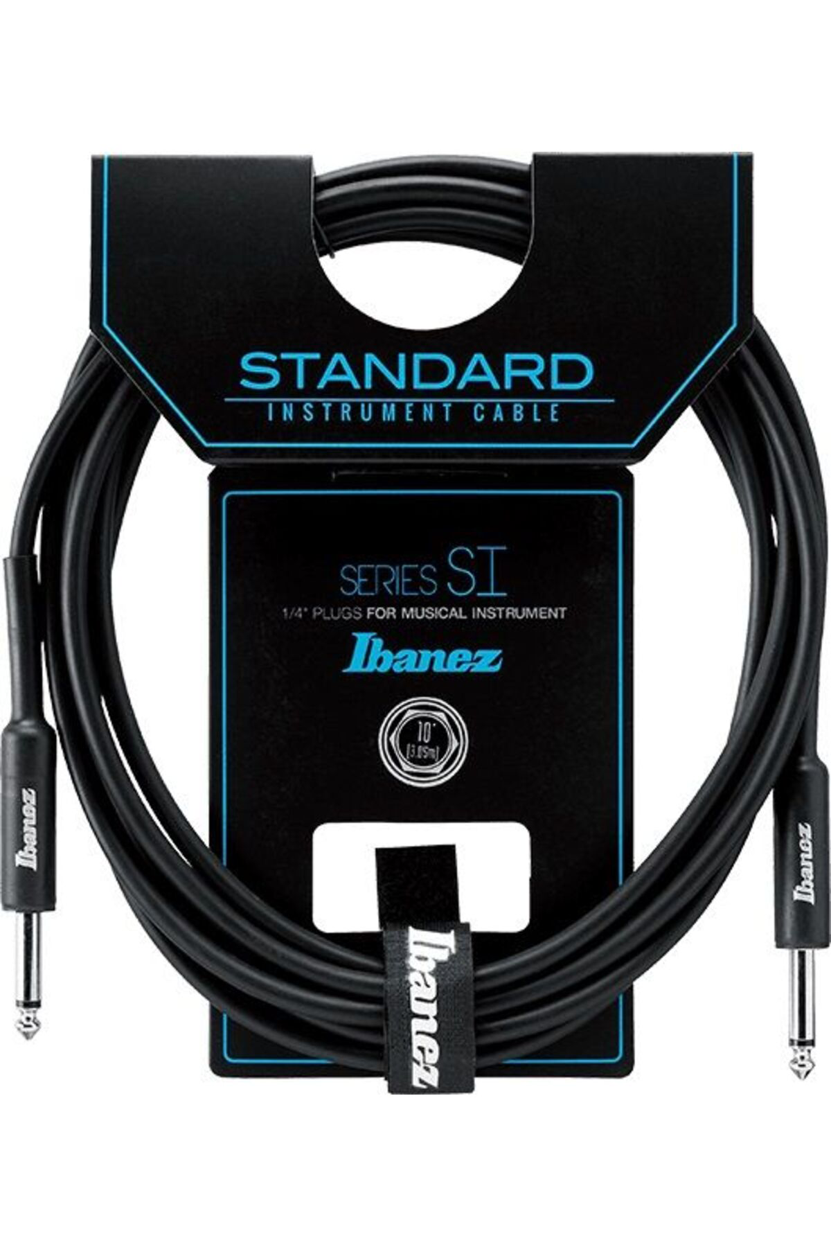 İbanez Si10 Gitar Kablosu 10Ft / Düz – Düz Jak