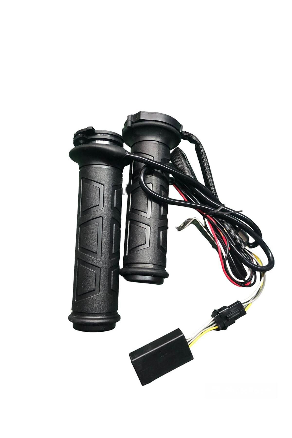 Home Sicak İsitmali Elektrikli Motosikletler İçin 1 Çift 22 Mm (7/8 ")