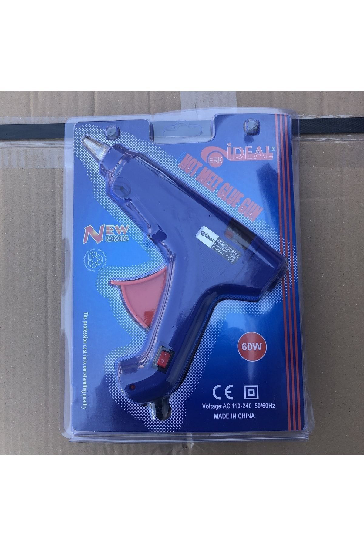 Tuhafiyecimiz Sicak Slikon Tabancasi 40 Watt Büyük Boy 3 Adet Çubuk Silikon Hed