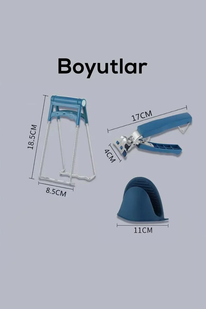 Sıcaklık Önleyici 4'lü Set - Isıya Dayanıklı Mutfak Yardımcısı Fiyatı, Yorumları ve Özellikleri