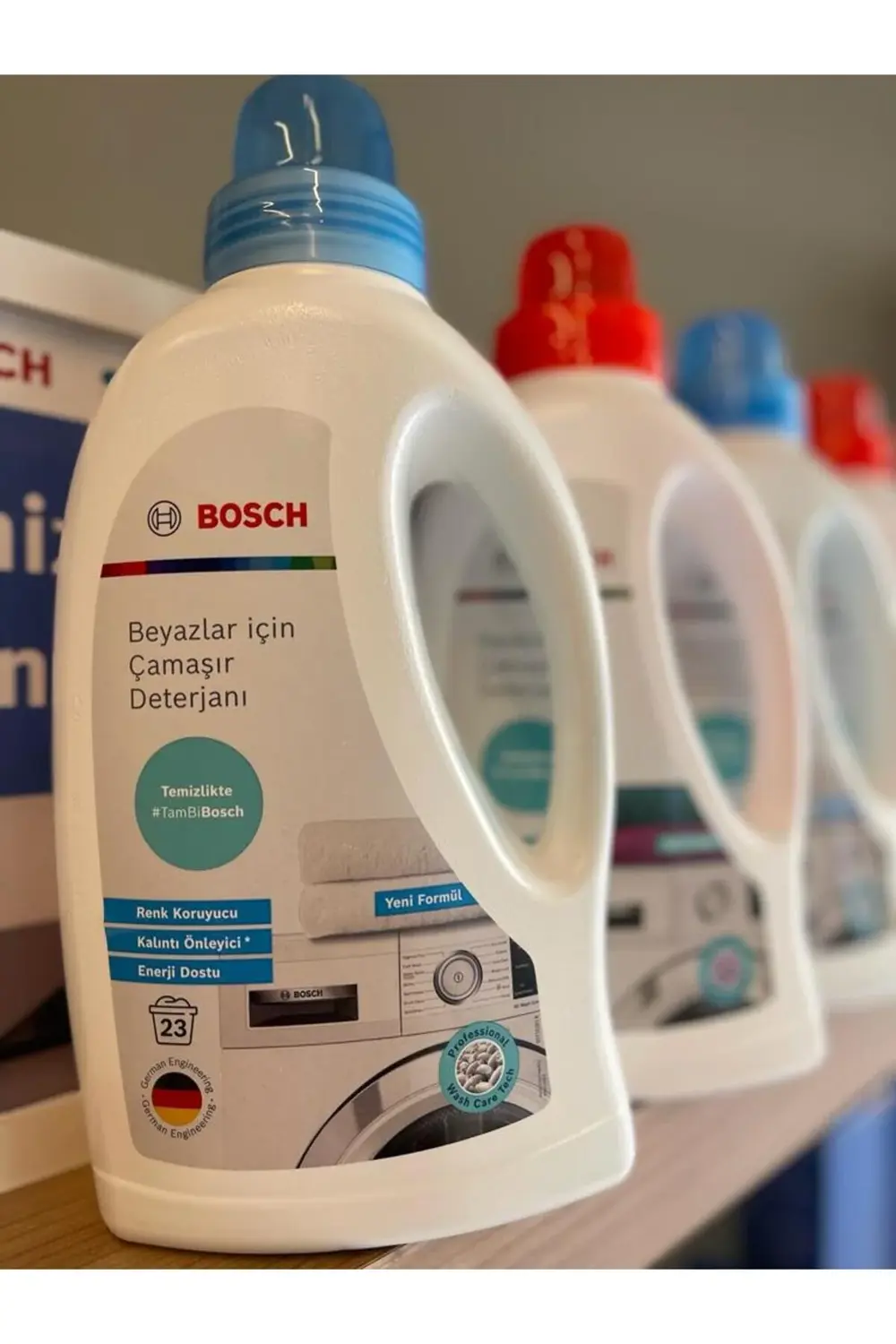 siemens renklı beyaz sıvı deterjanseti 4"lü ekonomık paket