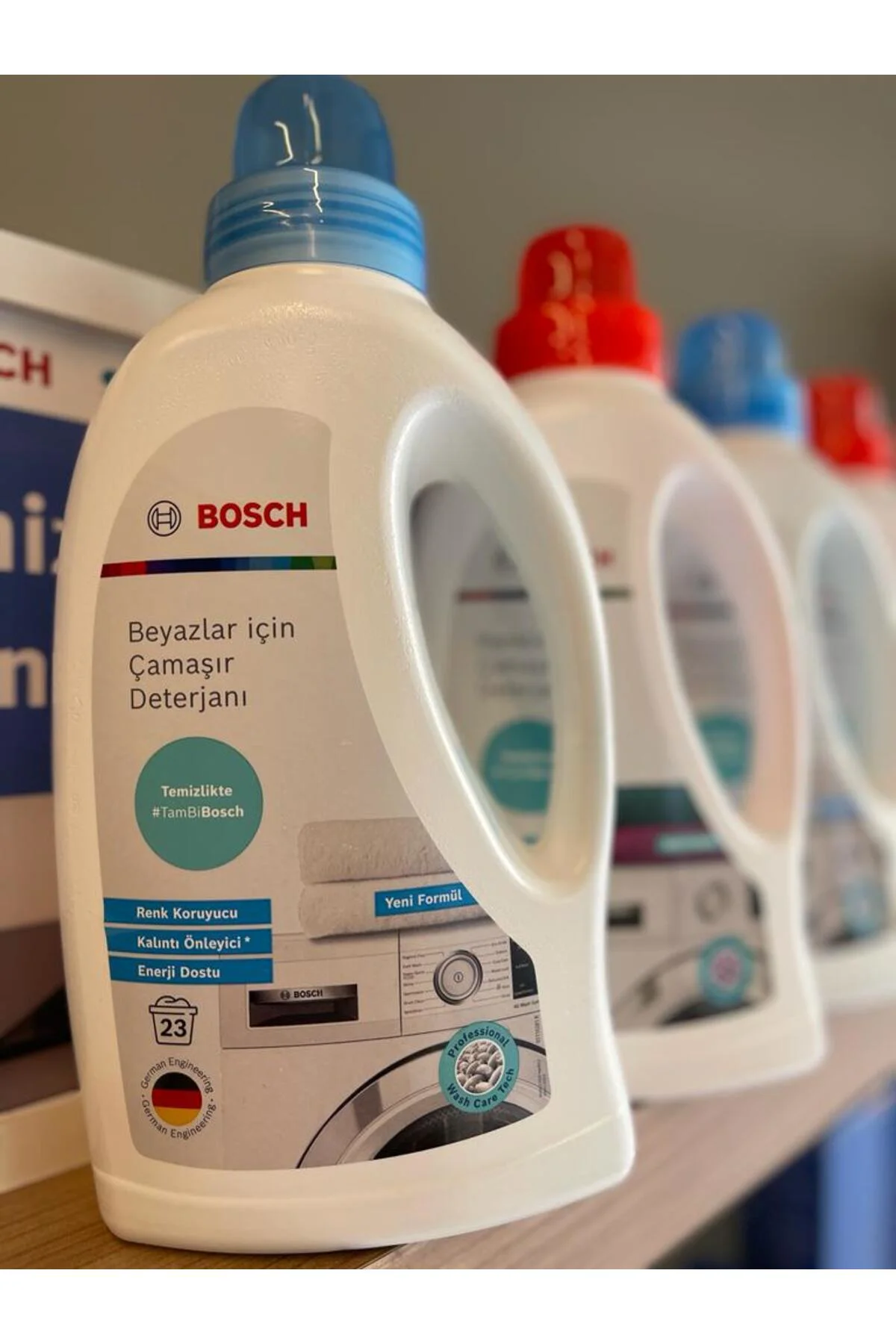 siemens renklı beyaz sıvı deterjanseti 4"lü ekonomık paket