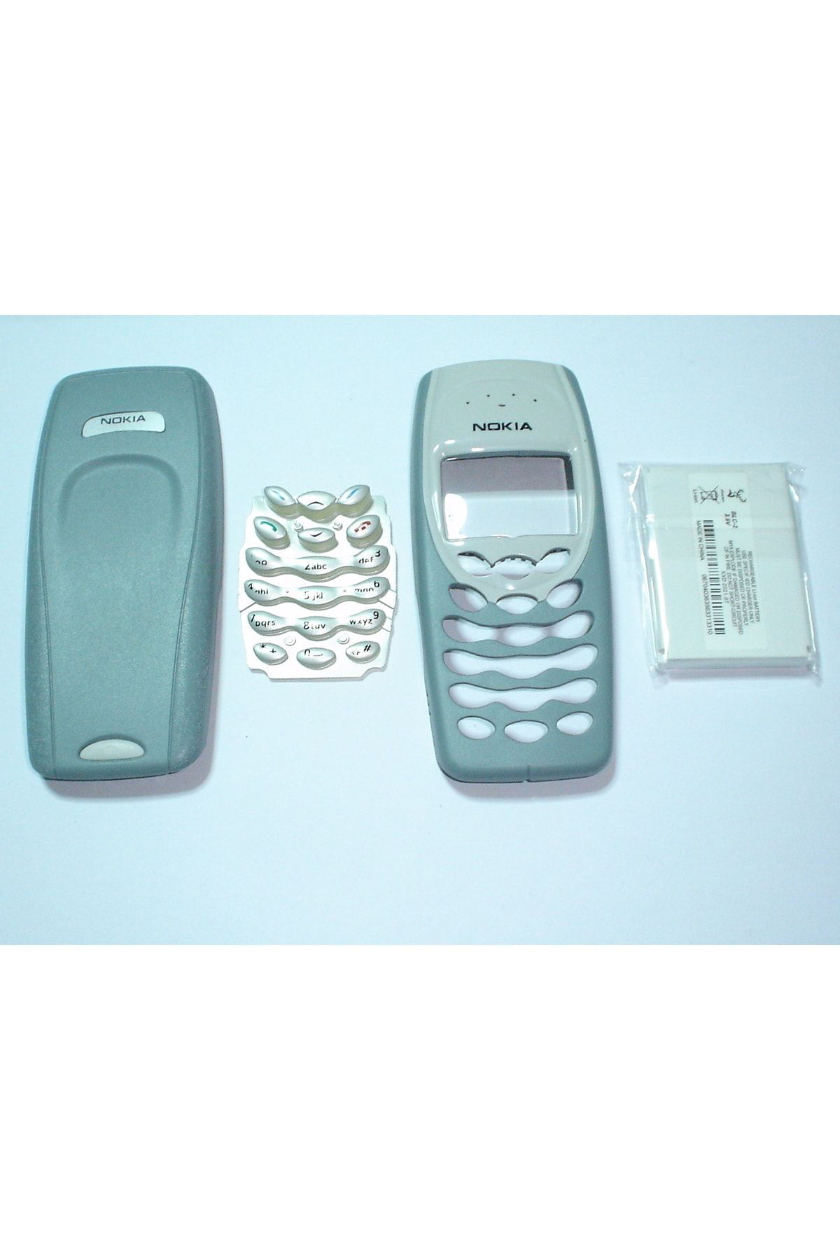 Nostaljik Sifir Nokia 3410 Kapak Ve Tuş Takimi + Sifir Batarya
