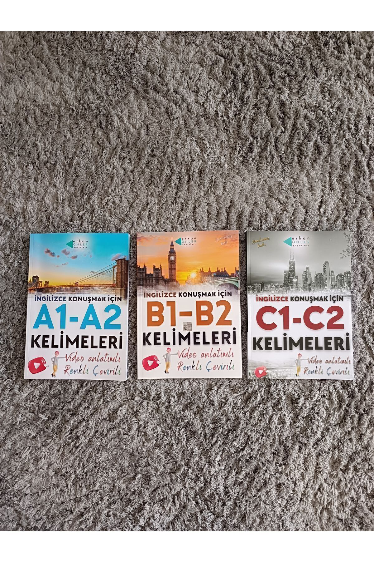 Sıfırdan ileri Düzeye ingilizce Kelime (3 KİTAP-SON BASKI)