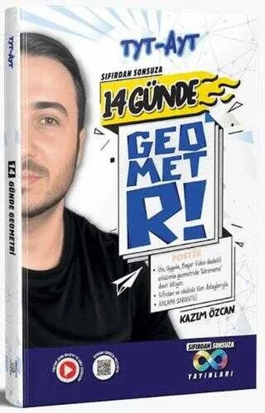 Sıfırdan Sonsuza 14 Günde TYT AYT Geometri Video Takip Kitabı Fiyatı, Yorumları ve Özellikleri