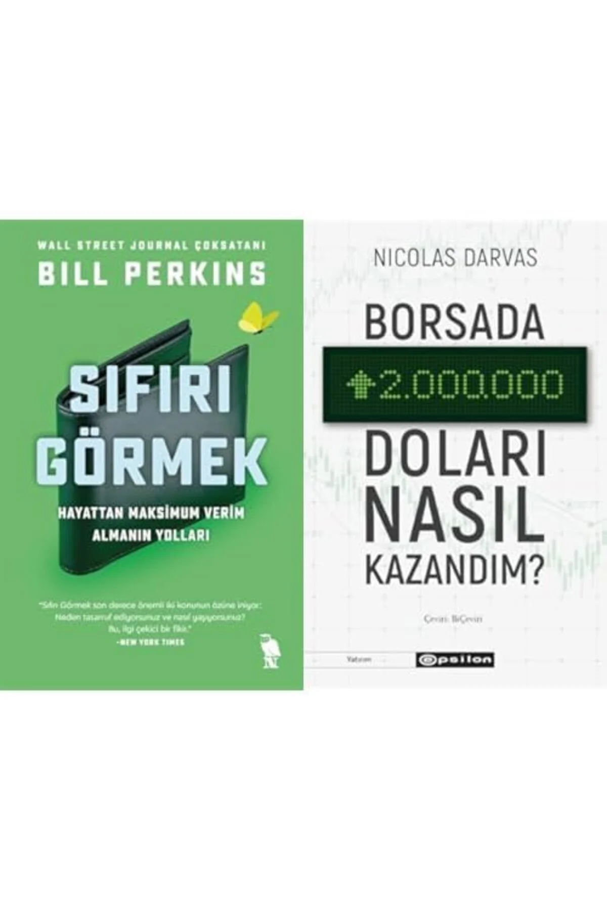 sifiri gormek + borsada iki milyon dolari nasil kazandim=(2 kitap) Fiyatı, Yorumları ve Özellikleri