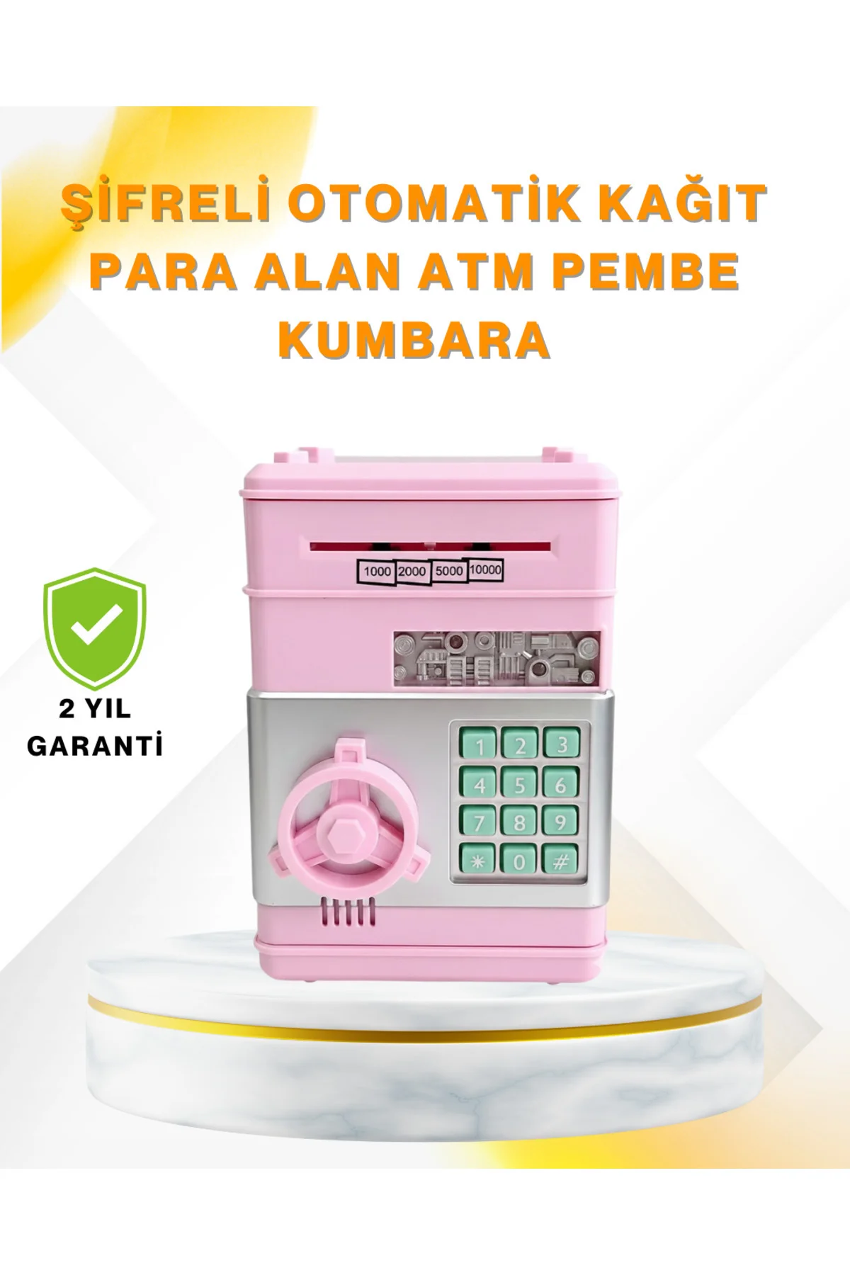 Şifreli Elektronik Para Biriktirme Kumbarası Büyük Kapasiteli