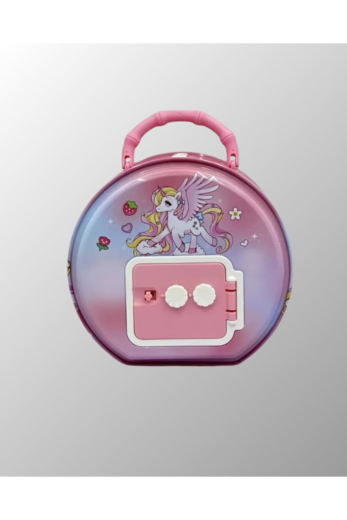 ŞİFRELİ KUMBARA PEMBE - Lisinya