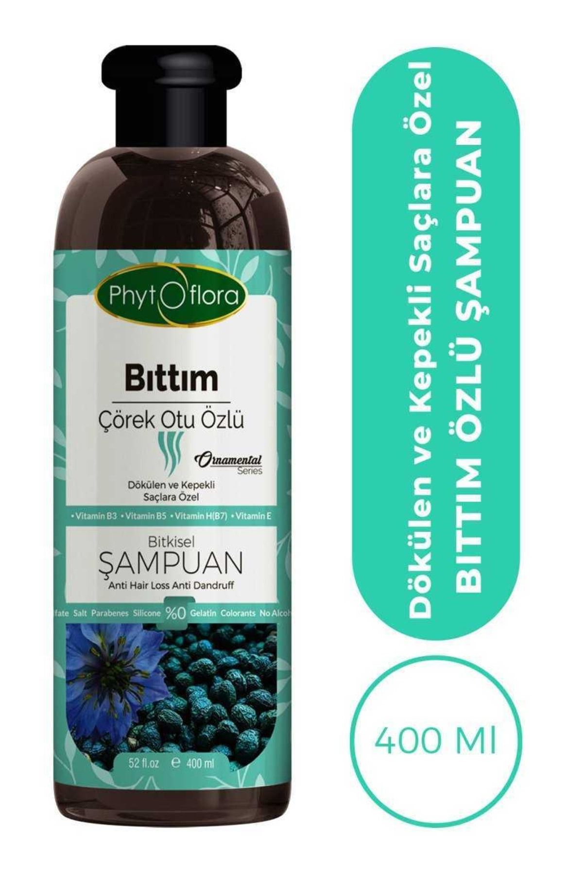 Phytoflora Siftaholsun Bakkal Tuzsuz Dökülen Ve Kepekli Saçlara Özel Bıttım