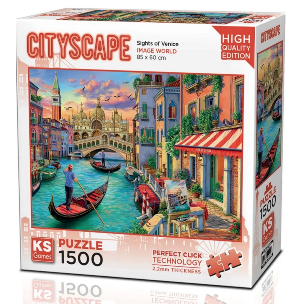 Sights of Venice Puzzle 1500 Parça 22029 Sights of Venice Puzzle 1500 Parça 22029